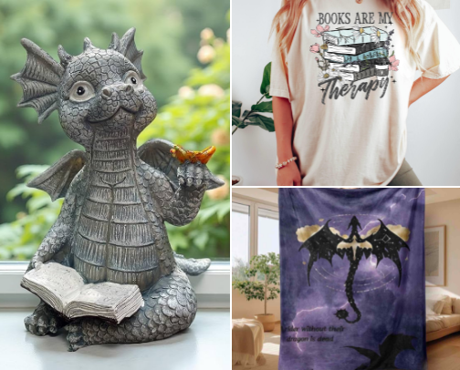 Bookish Things cover photo collage