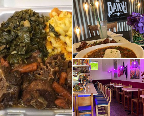 My top food places cover photo collage