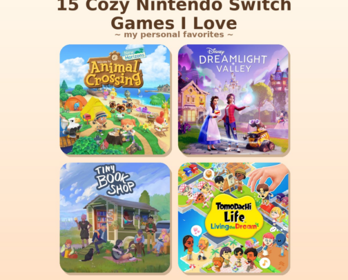 15 Cozy Nintendo Switch Games I Love cover photo collage