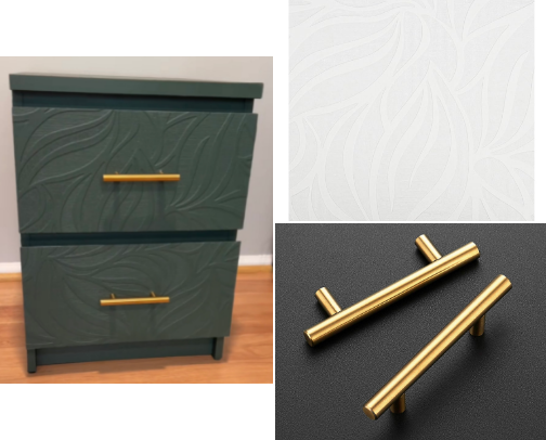 IKEA Malm Nightstand Furniture Flip cover photo collage