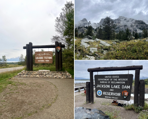 Grand Teton National Park cover photo collage