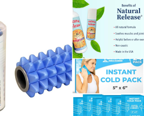 Athlete Self-Care Kit cover photo collage