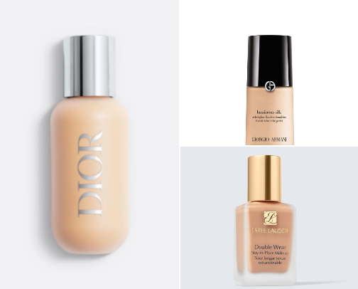 Foundations with airbrush effect 👀 cover photo collage