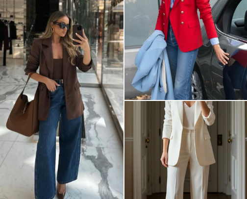🌟My favorite outfits with blazers 🌟 cover photo collage