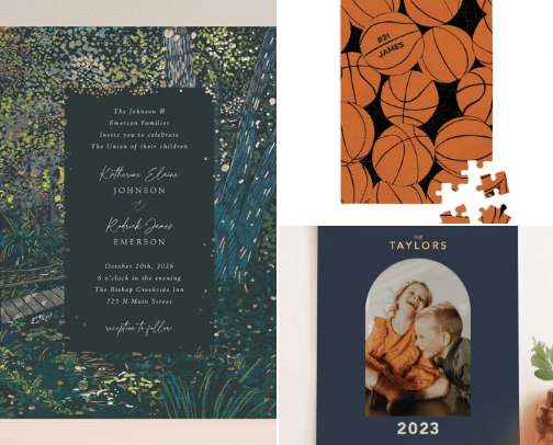 best of MINTED cover photo collage