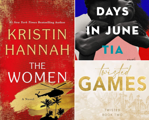 5 STAR BOOK RECS cover photo collage