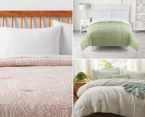 College bedding under $30 cover photo collage