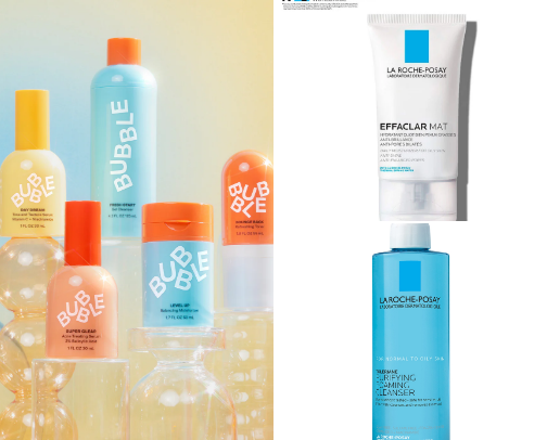 Skincare cover photo collage