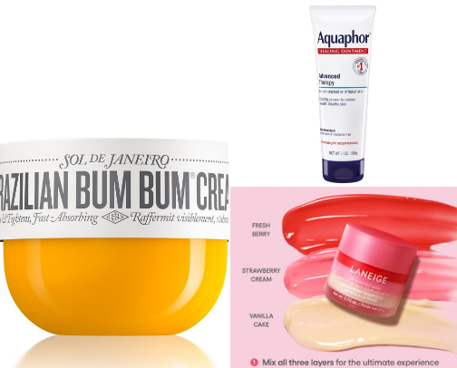 My favorite beauty recs cover photo collage