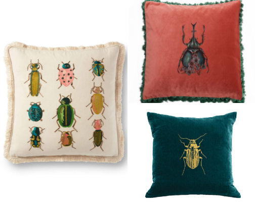 Art Meets Nature: Beetle Pillows cover photo collage