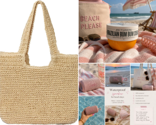 💖Summer must haves🌊💖 cover photo collage