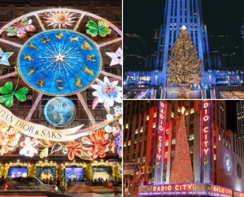 Christmas in New York🎄 cover photo collage