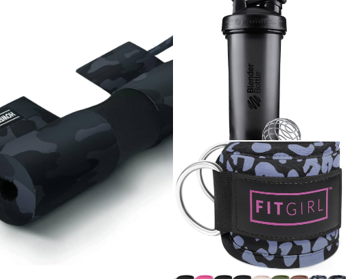 Gym Girlie Must Haves 🏋🏼‍♀️✨ cover photo collage