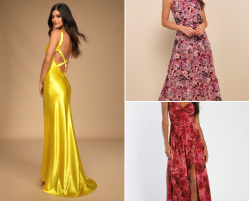 dress cover photo collage