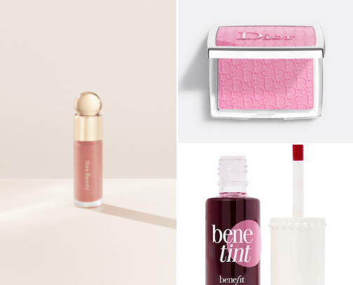 Blush cover photo collage