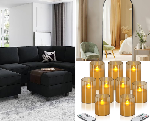 Amazon Home Decor cover photo collage