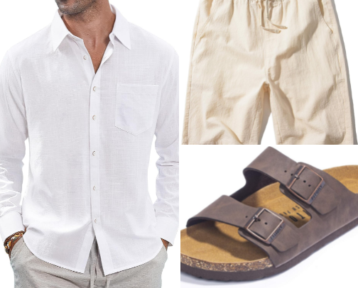 Easy Summer Outfits for Guys cover photo collage