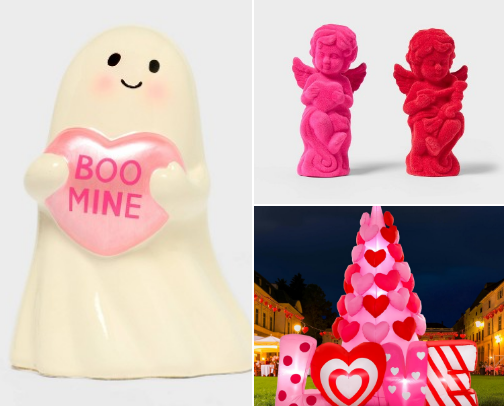 Valentines decorations cover photo collage