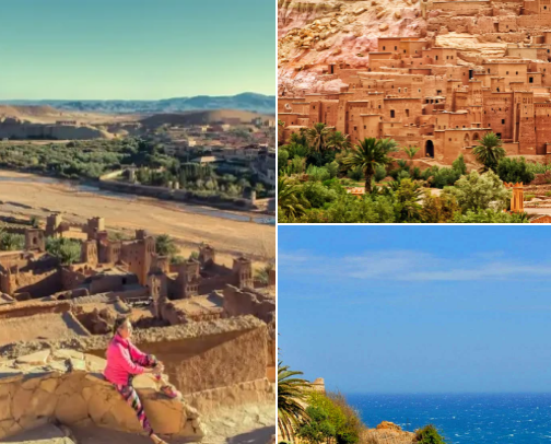 Morocco Travel cover photo collage