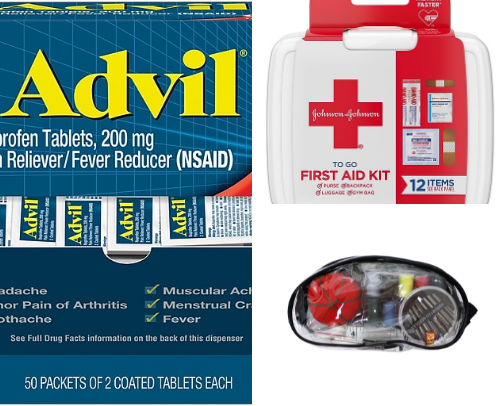 Everything That Will Be in My Wedding Emergency Bag cover photo collage