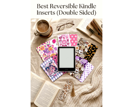 Best Reversible Kindle Inserts (Double Sided) cover photo collage