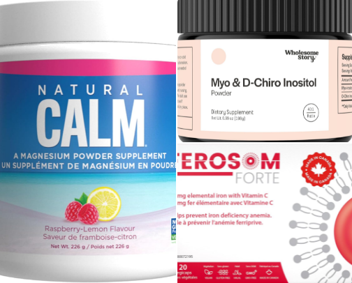 PCOS Friendly Supplements cover photo collage