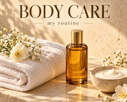 My affordable body care routine 🧴✨ cover photo collage