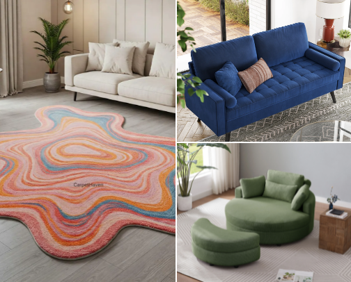 Mid Century Modern Decor cover photo collage