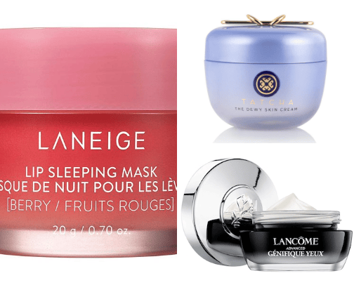 Skincare cover photo collage