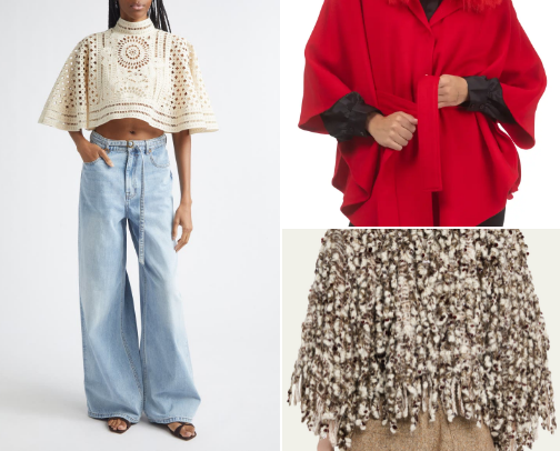Capes for Women: Statement Capes, Cape Coats & Wraps cover photo collage
