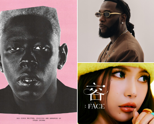 Music from Pisces Sun, Moon & Mercury Artistes cover photo collage