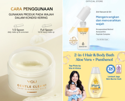 Oily Skincare I used cover photo collage