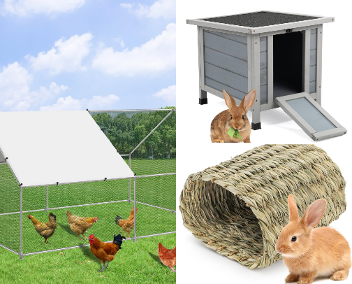 Rabbit Cage Ideas cover photo collage