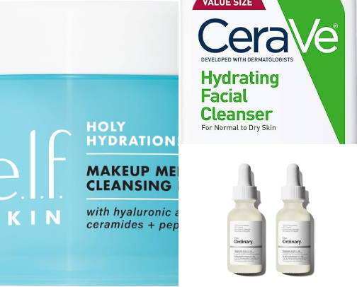 ✨ The Budget-Friendly Clean Girl Routine: Glass Skin + Effortless Makeup cover photo collage