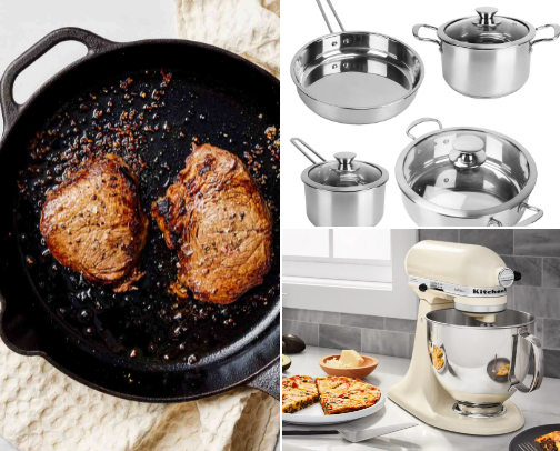 Kitchen must haves for healthy cooking cover photo collage