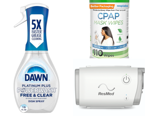 Sleep Apnea/CPAP - must have supplies cover photo collage