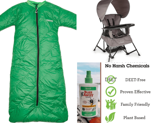 Toddler Camping Must Haves cover photo collage