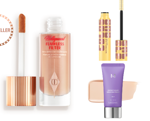 My favorite beauty recs cover photo collage