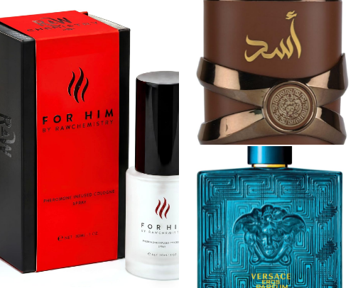 My Favorite Perfume Men cover photo collage