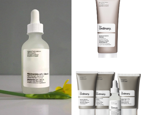 Skincare that helped my skin cover photo collage
