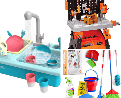 If you have kids who LOVE to help cover photo collage