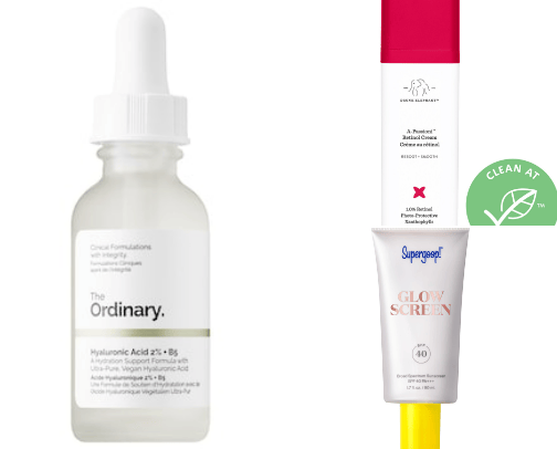 Skin care for dry skin cover photo collage