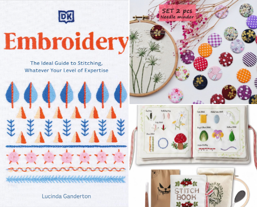 Ultimate Embroidery Toolkit for Beginners to Start Immediately cover photo collage