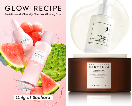 K-beauty essentials for glass skin! ✨ cover photo collage
