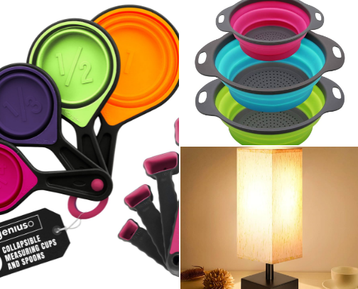 Can’t do without household items for small spaces cover photo collage