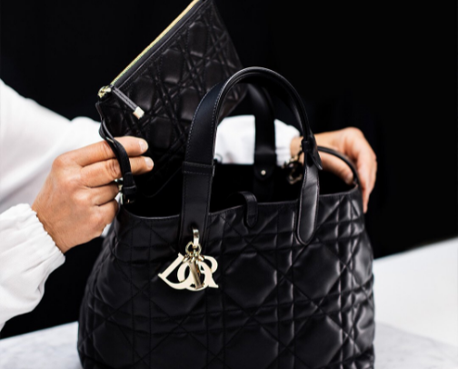 First designer bags cover photo collage