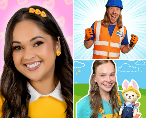 YouTube shows my toddler LOVES. cover photo collage