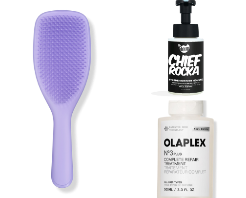 Curly Hair Care cover photo collage