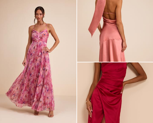 👗✨ Lulus Wedding Guest Dresses cover photo collage