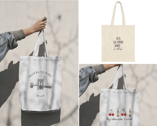 All Things Tote Bags cover photo collage